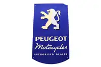 Peugeot Motorcycle Authorised Dealer Plastic Sign-For Sale