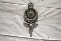 Early Royal Automobile Club Mascot by Elkington & Co, Nickle-For Sale