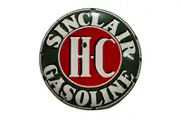 Sinclair HC Gasoline Enamel Sign-For Sale