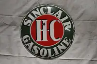 Sinclair HC Gasoline Enamel Sign-For Sale
