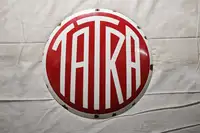 Tatra Round Enamel Sign-For Sale