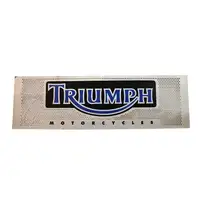 Triumph Perforated Metal Sign-For Sale