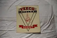 Veeco Cycles Agent Enamel Sign-For Sale