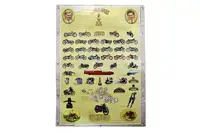 Vincent & HRD Illustrated Motorcycle Models Poster