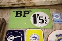 British Petroleum Enamel Sign-For Sale