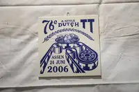 2006 DELFT Blue Commerorative Tile-For Sale