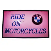 BMW Ride on Motorcycles Light Box Sign-For Sale