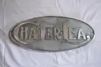 Chater Lea Factory Cast Aluminium Sign-For Sale