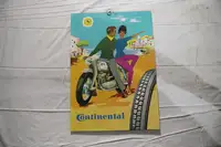 Continental Tyres Card Poster-For Sale