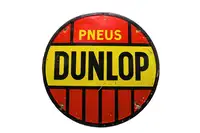 Dunlop Pnues Enamel Sign-For Sale