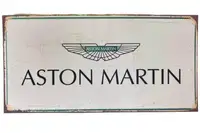 'Aston Martin' Large Plastic Sign-For Sale