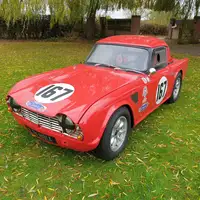 1963 Triumph TR4 Competition Car-Sold