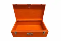 Modern 'Gulf' Replica Pressed Steel Trunk-For Sale