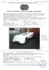 1970 Chevron Cosworth B16 Sports Racer-Sold