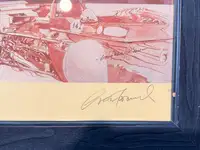 Mario Andretti Homage Signed Print-For Sale