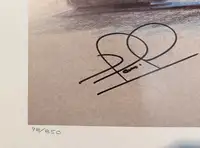 Nigel Mansell CBE Signed Limited Edition Print by Dave Blyth-For Sale