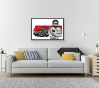 1978 Lotus 78 Limited Edition Print Signed by Mario Andretti-For Sale