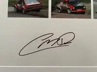 Very Large McRae-Signed Photographic Composition: Driving hi-For Sale