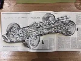 Watercolour Storyboards from the famous 1966 film Grand Prix-For Sale