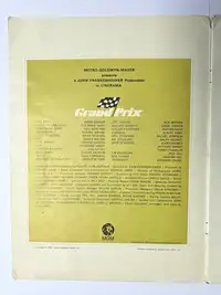 Watercolour Storyboards from the famous 1966 film Grand Prix-For Sale