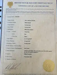 1957 MGA 1500 Roadster-For Sale