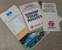 1982 Talbot Sunbeam Lotus-Sold