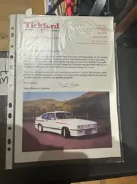 1984 Ford Tickford Capri-For Sale