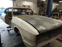 1986 Ford Capri Laser Bodyshell plus X-pack kit-Sold
