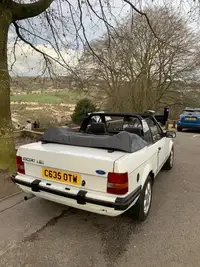 1985 Ford Escort 1.6i Cabriolet-Sold