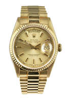 1989 Rolex DayDate 'Double Quick' 18ct Yellow Gold. Complete-Sold