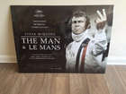 Steve Mcqueen movie poster-Sold