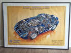 Daytona Cobra Coupé print.-Sold