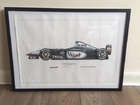 David Coulthard's Mclaren MP4/13 1998 print.-Sold