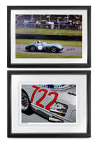 "Collection of Sir Stirling Moss OBE Signed Art" Tony Brooke-Auction Lot