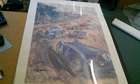 After Geo Ham signed Bugatti race action print-Sold