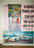 Gilles Villeneuve signature and posters-Auction Lot