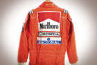 Ayrton Senna Used Race Suit-Sold