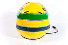 Verified Ayrton Senna Williams test session used Bell crash -Auction Lot