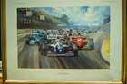 Three framed Alan Fearnley Prints-Sold