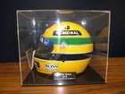 Ayrton Senna replica helmet painted by Sid Mosca, with Certi-Auction Lot