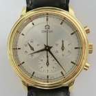 A superb 18ct gold Omega gentleman's Chronograph Wrist Watch-Sold