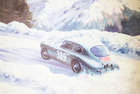Aston Martin DB4 and DB2 Prints by Keith Woodstock-Auction Lot