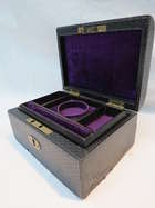 A Leather Jewel Case-Sold