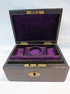 A Leather Jewel Case-Sold