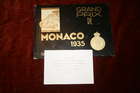 1935 Monaco Grand Prix Book-Sold