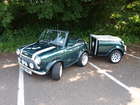 1992 Mini Shorty with matching trailer-Sold