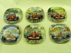 Set of Ferrari Commemorative Plates-Sold