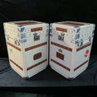 A pair of very smart, Army & Navy Travel Trunks-Auction Lot