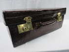 A fine crocodile skin Suitcase-Auction Lot