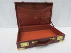 A small tooled leather AttachÃ© Case-Sold